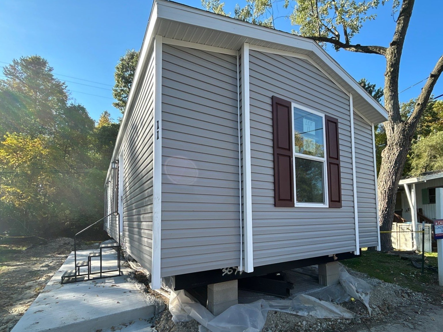 A photo of the home