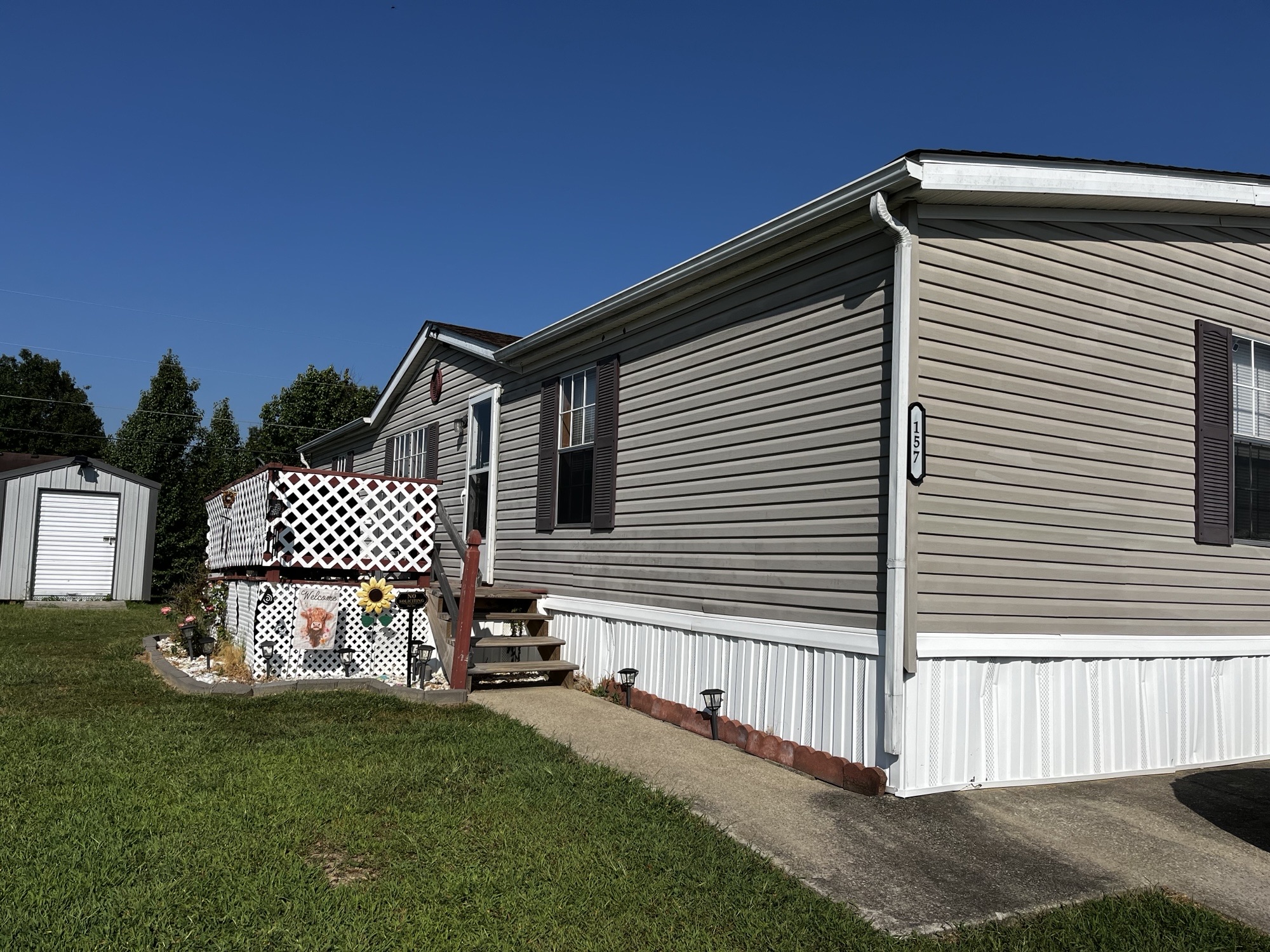 A photo of the home