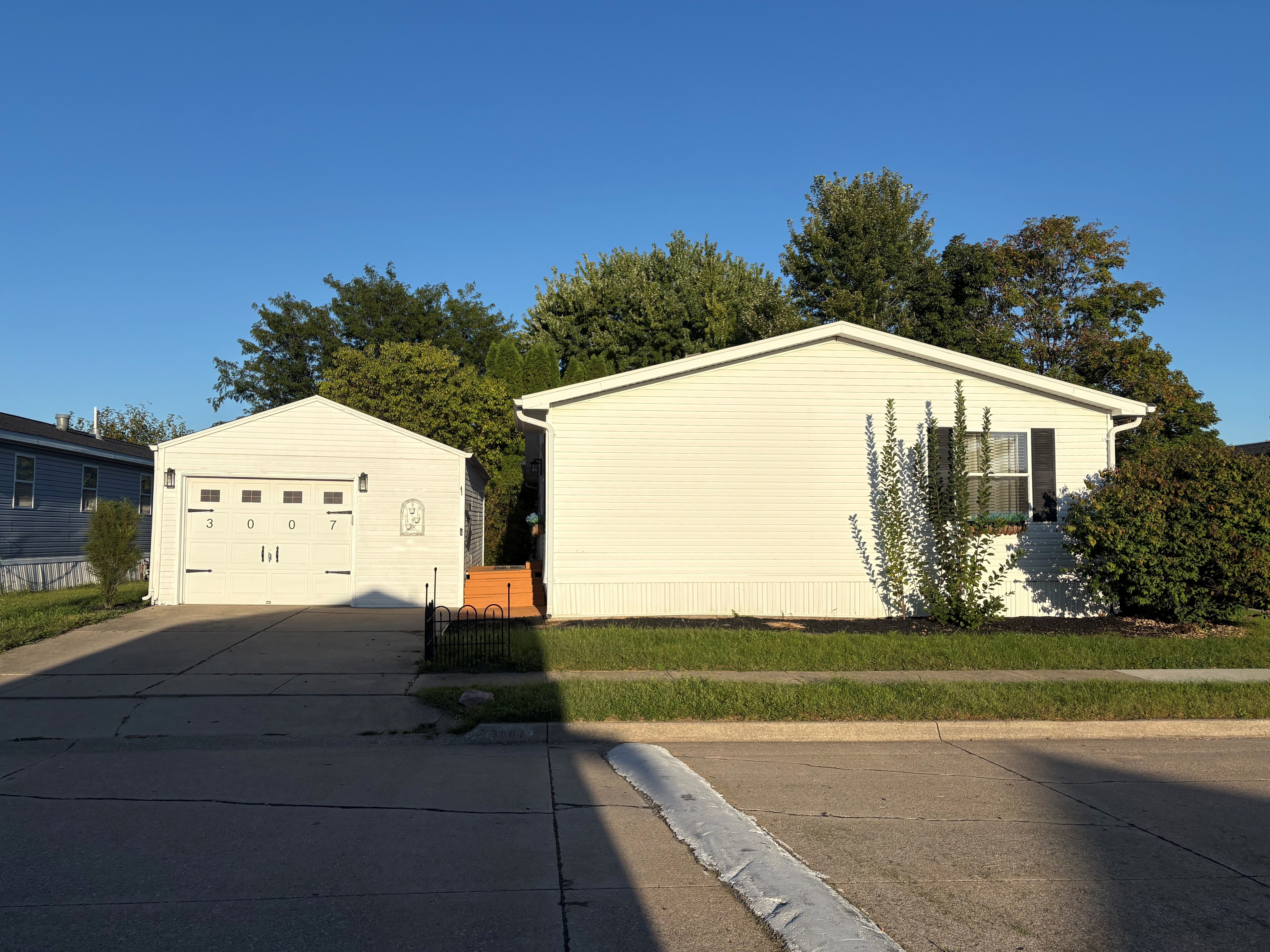 A photo of the home