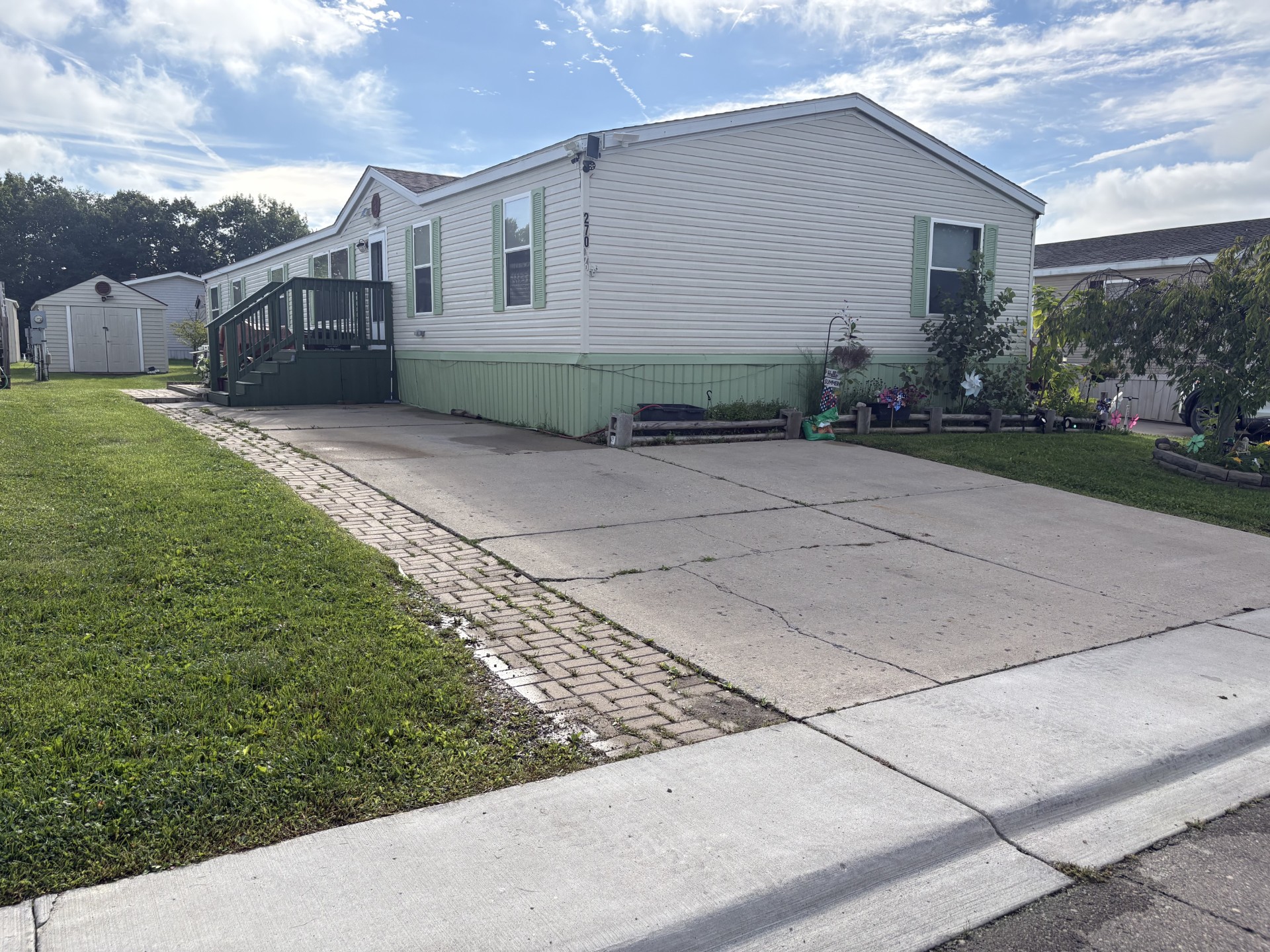 A photo of the home