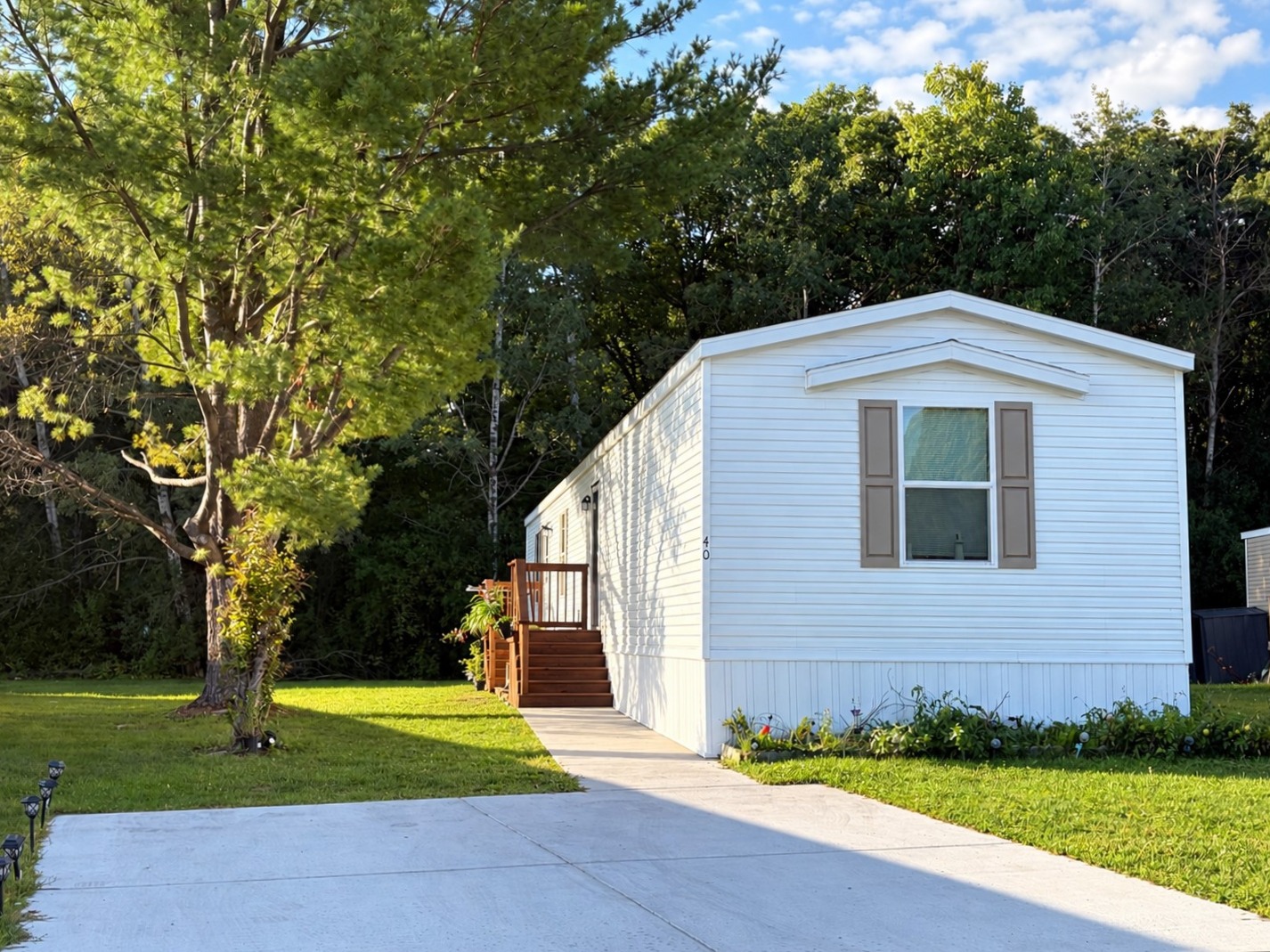 A photo of the home