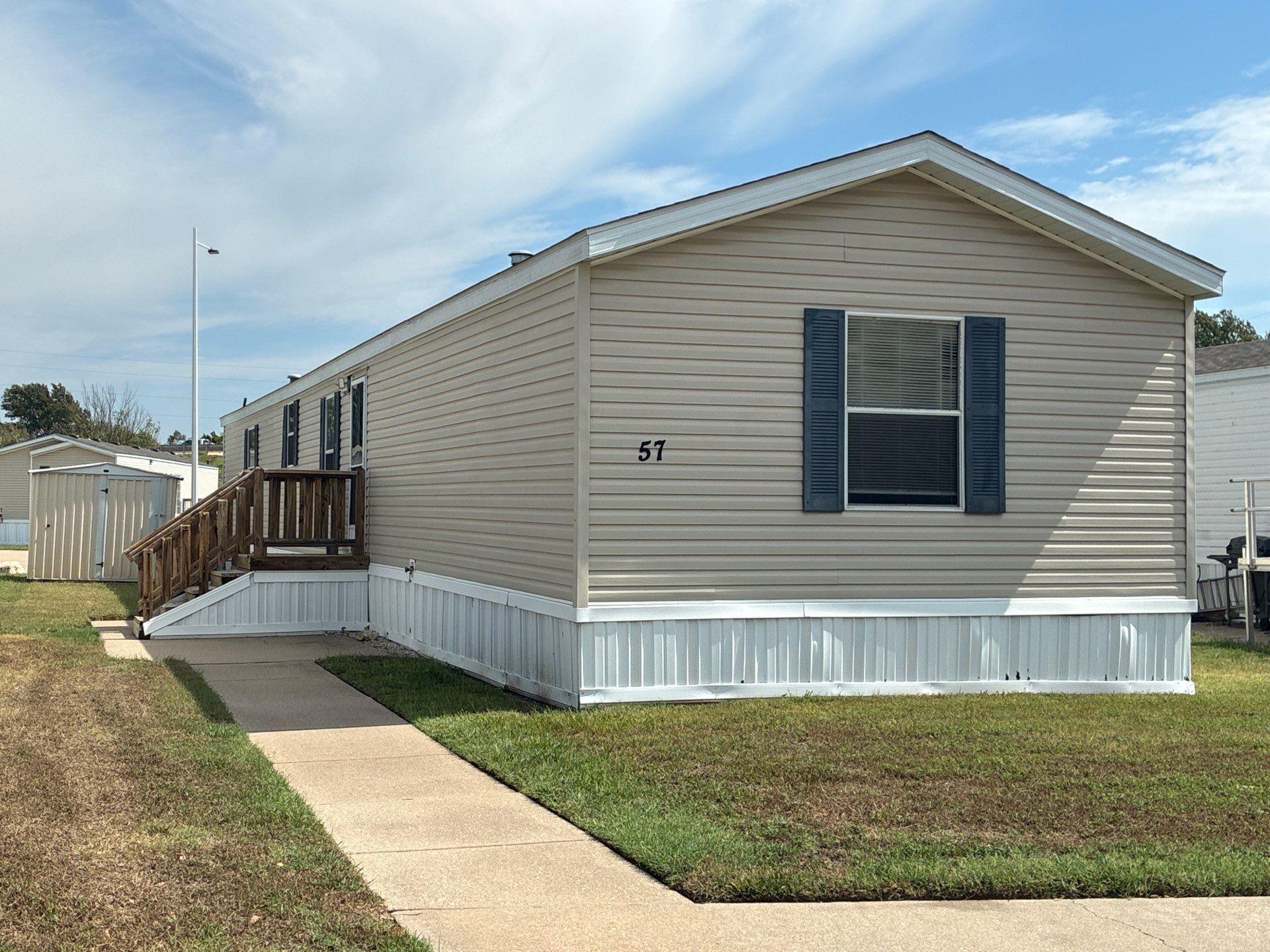 A photo of the home