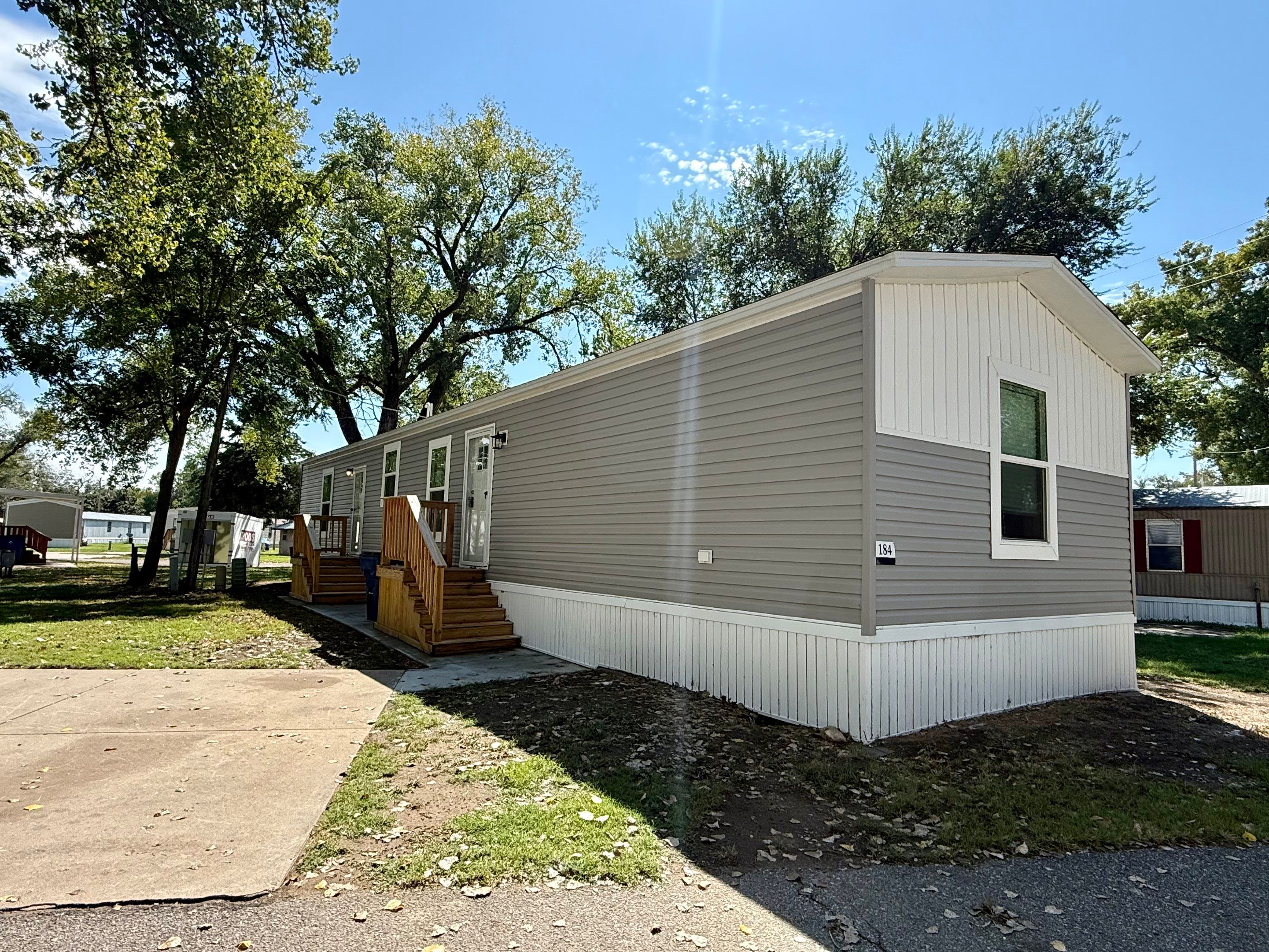 A photo of the home