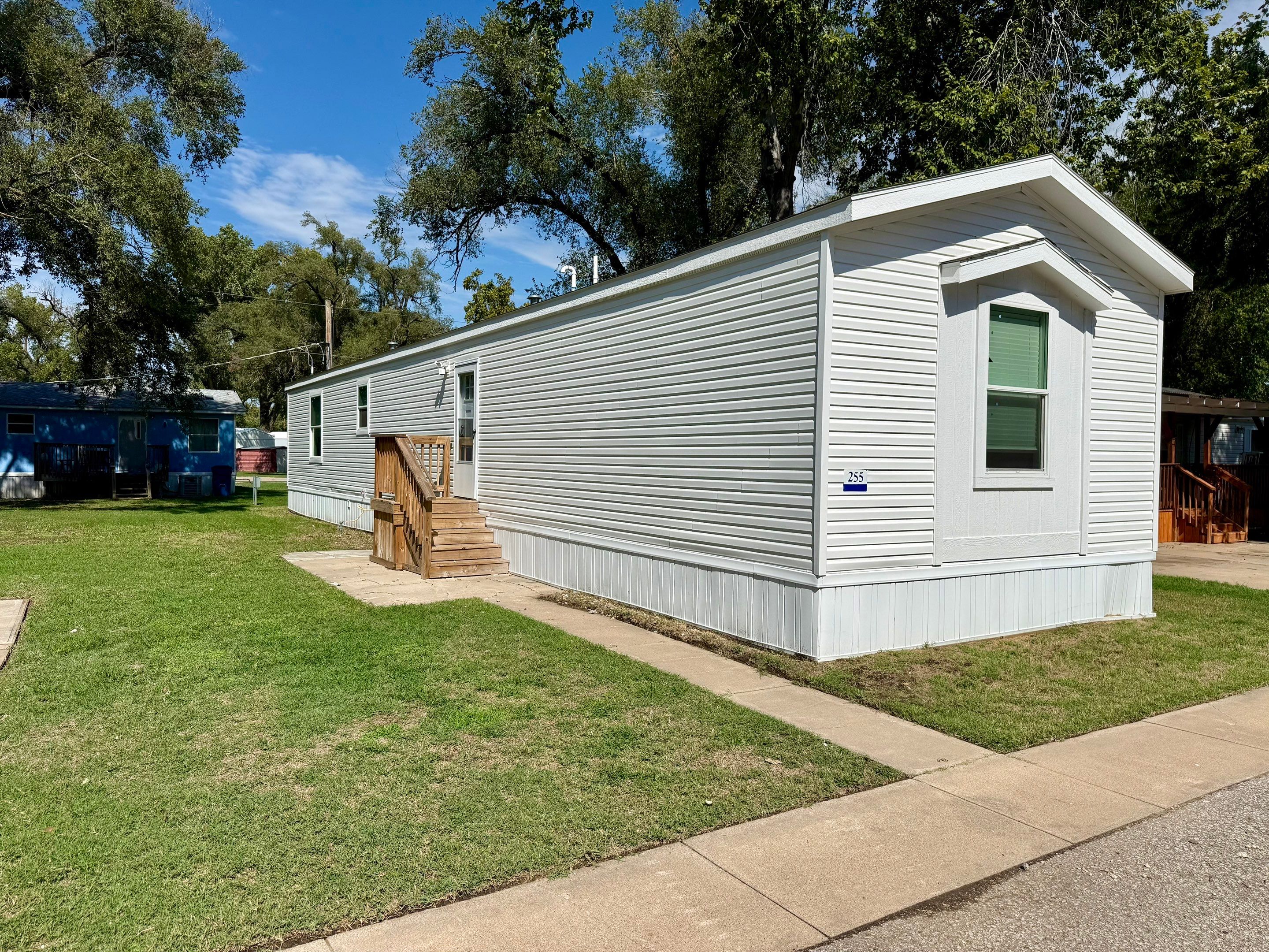 A photo of the home