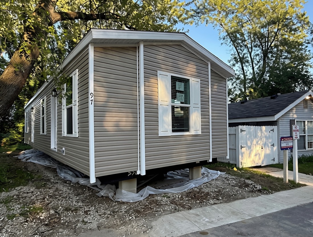 A photo of the home