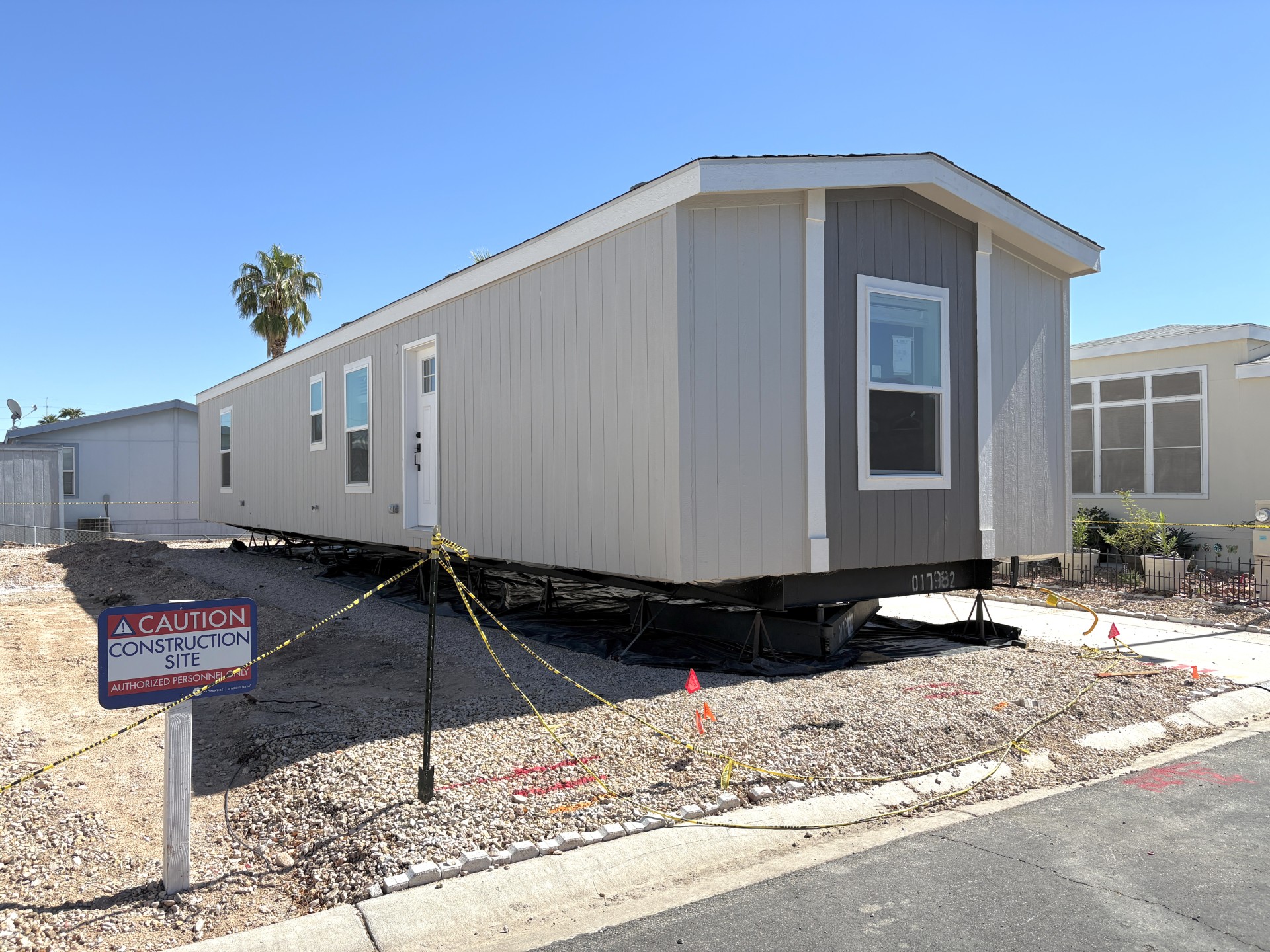 A photo of the home