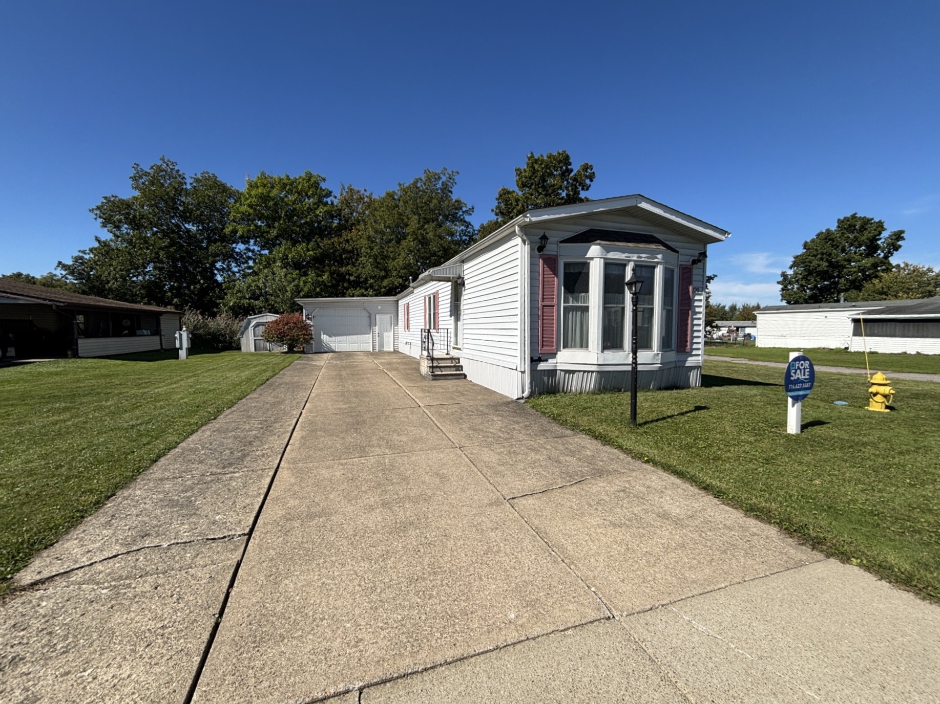 A photo of the home