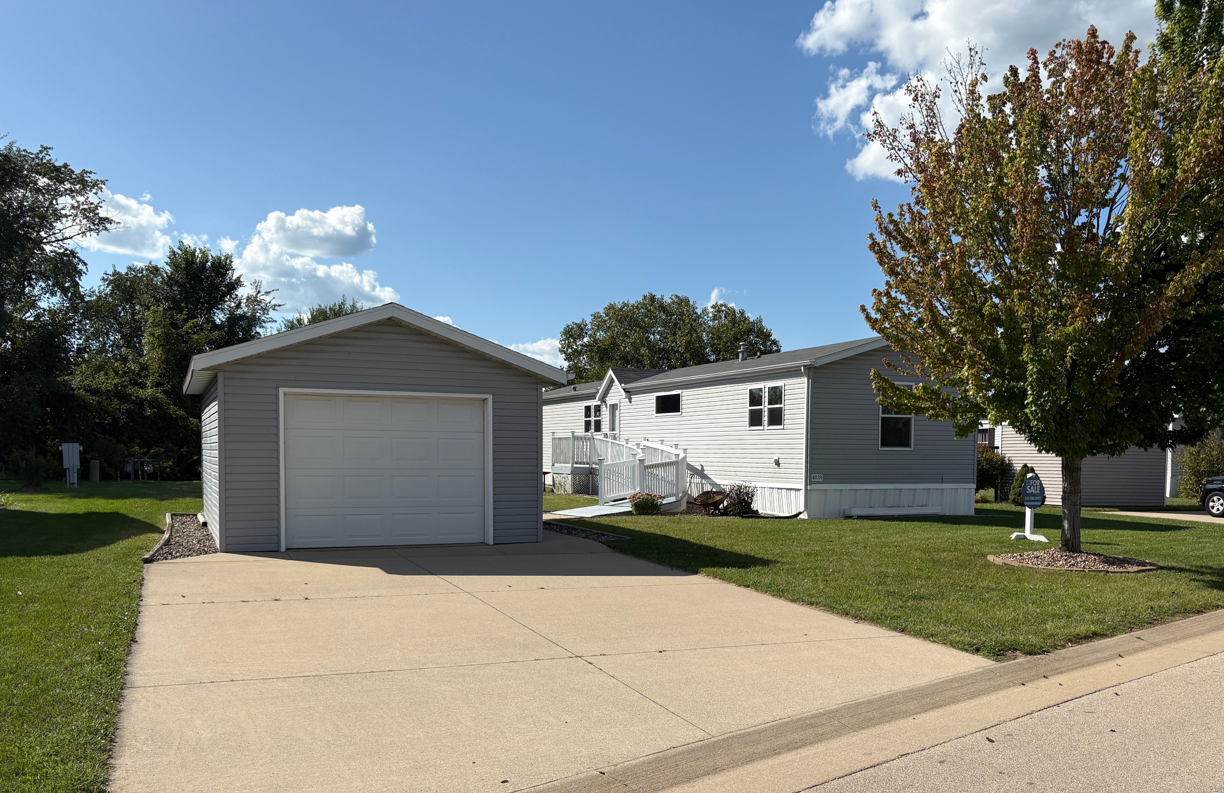 A photo of the home