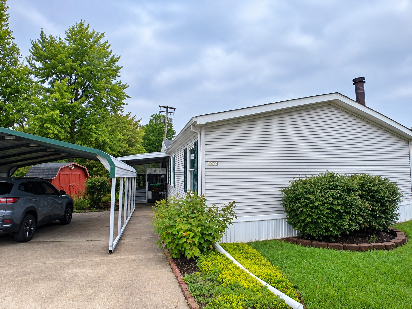 A photo of the home