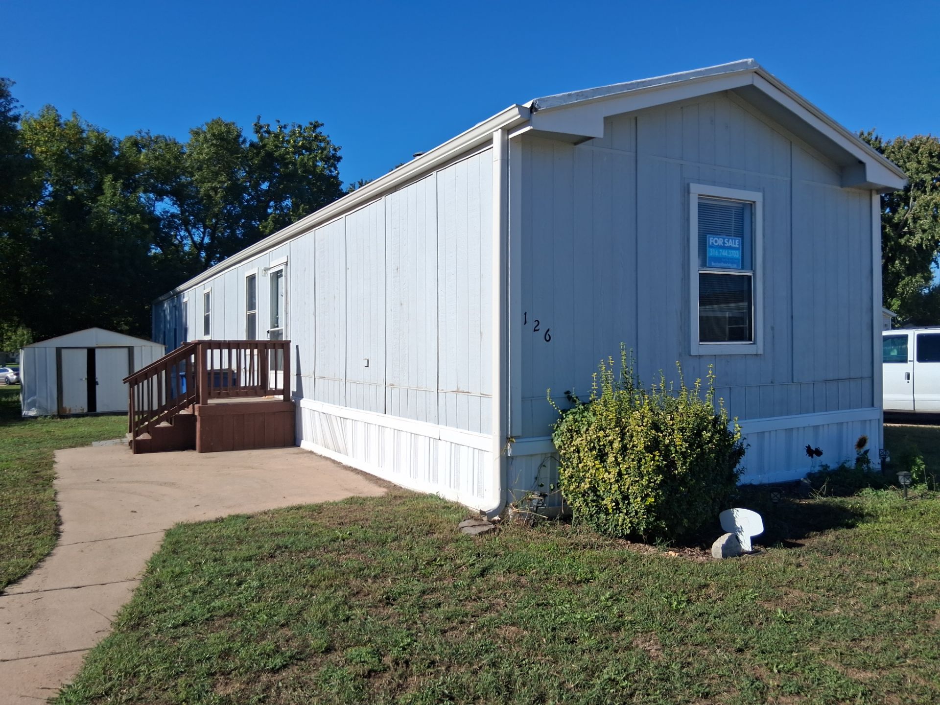 A photo of the home