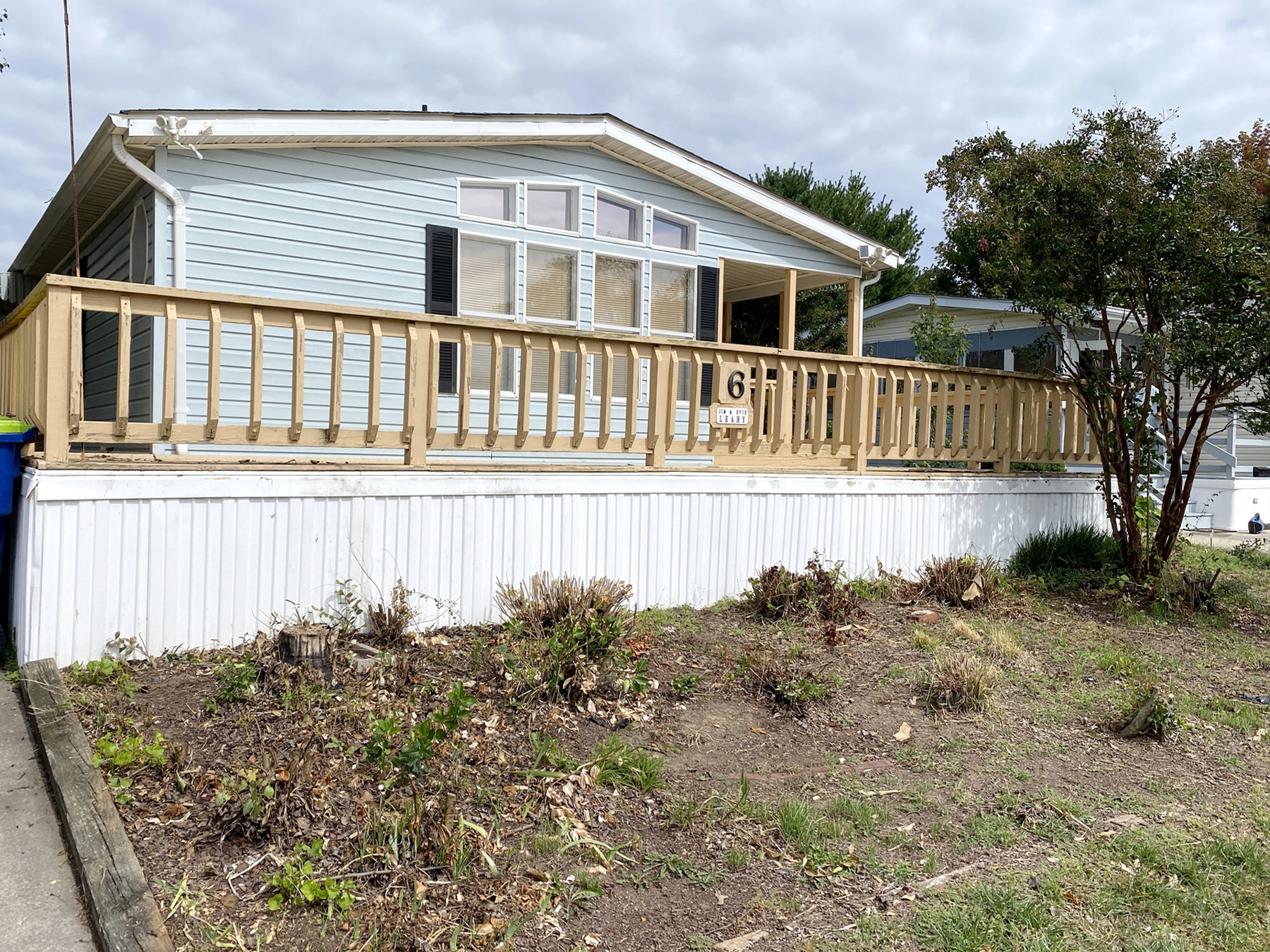 A photo of the home