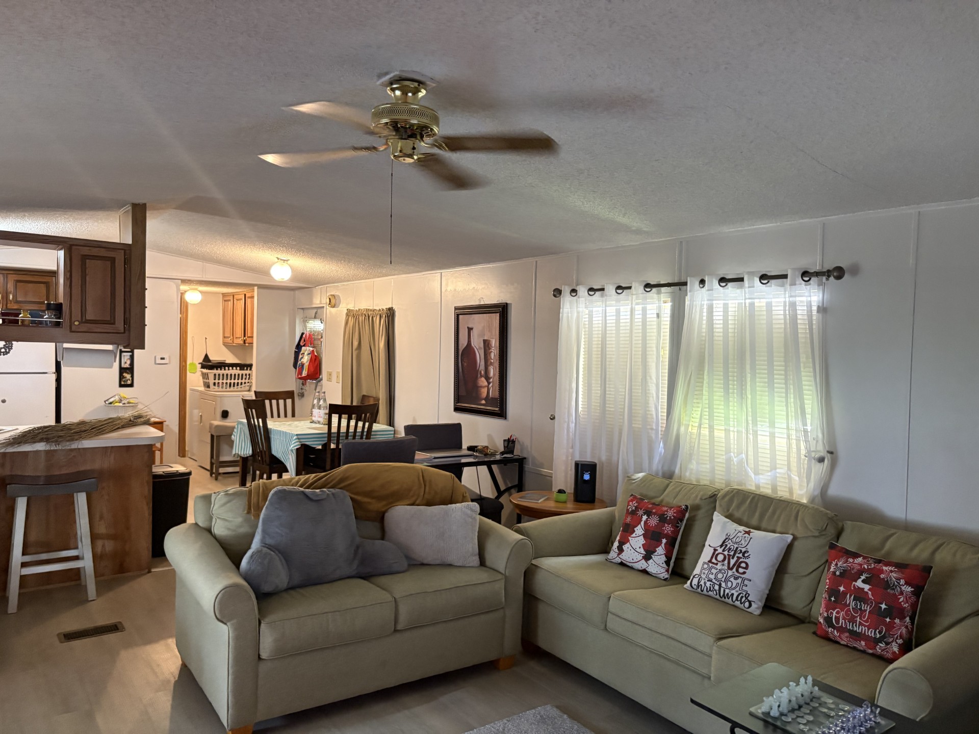 A photo of the home