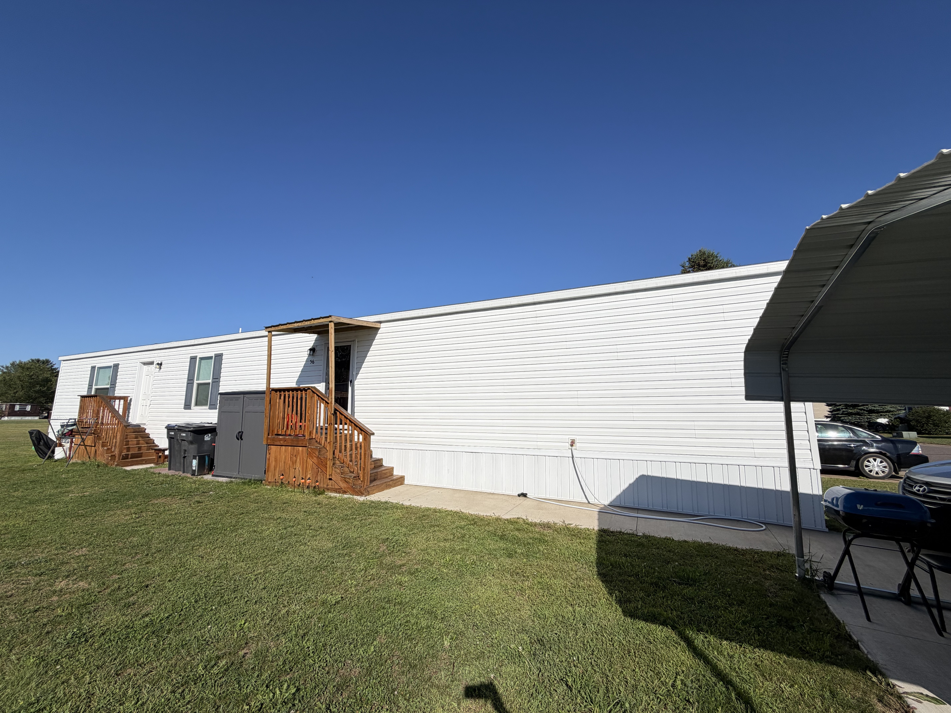 A photo of the home