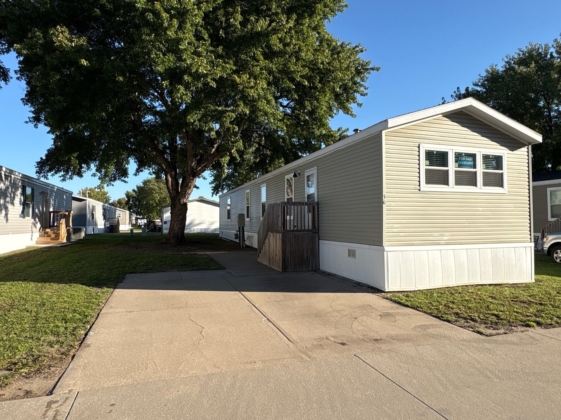 A photo of the home