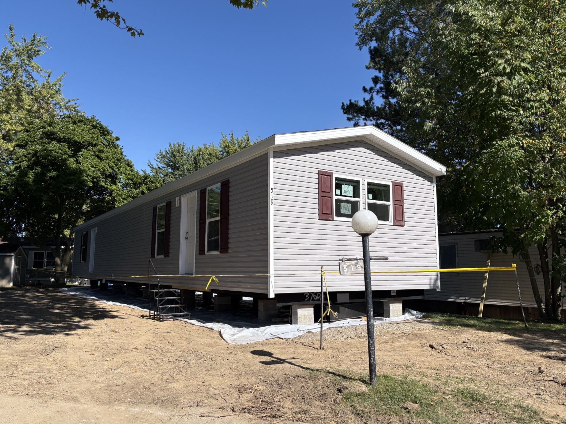 A photo of the home