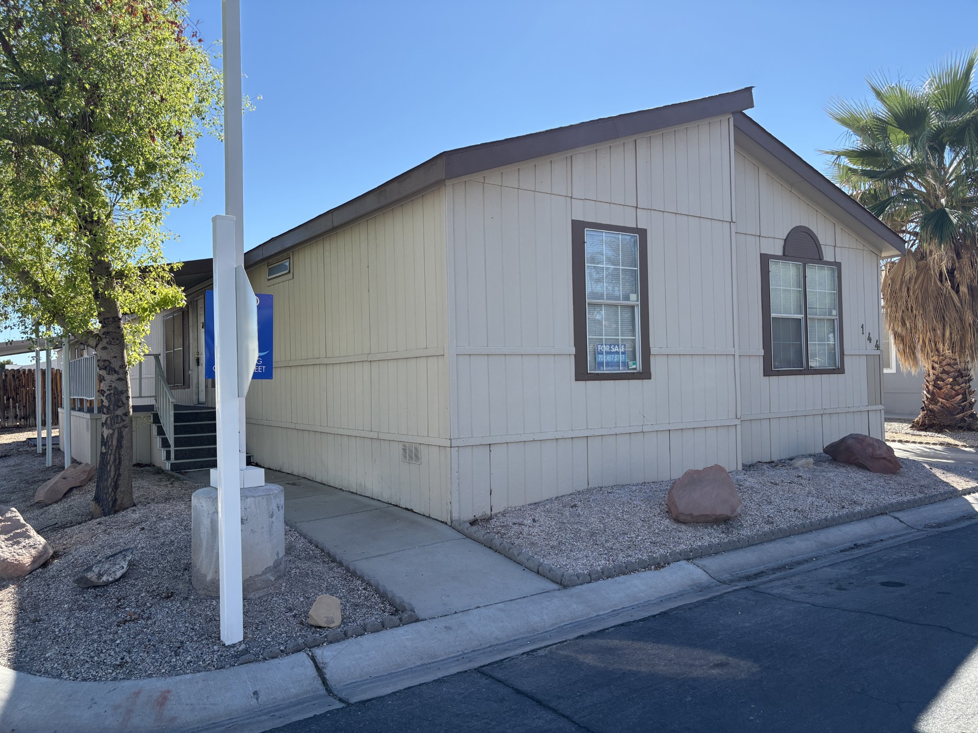 A photo of the home