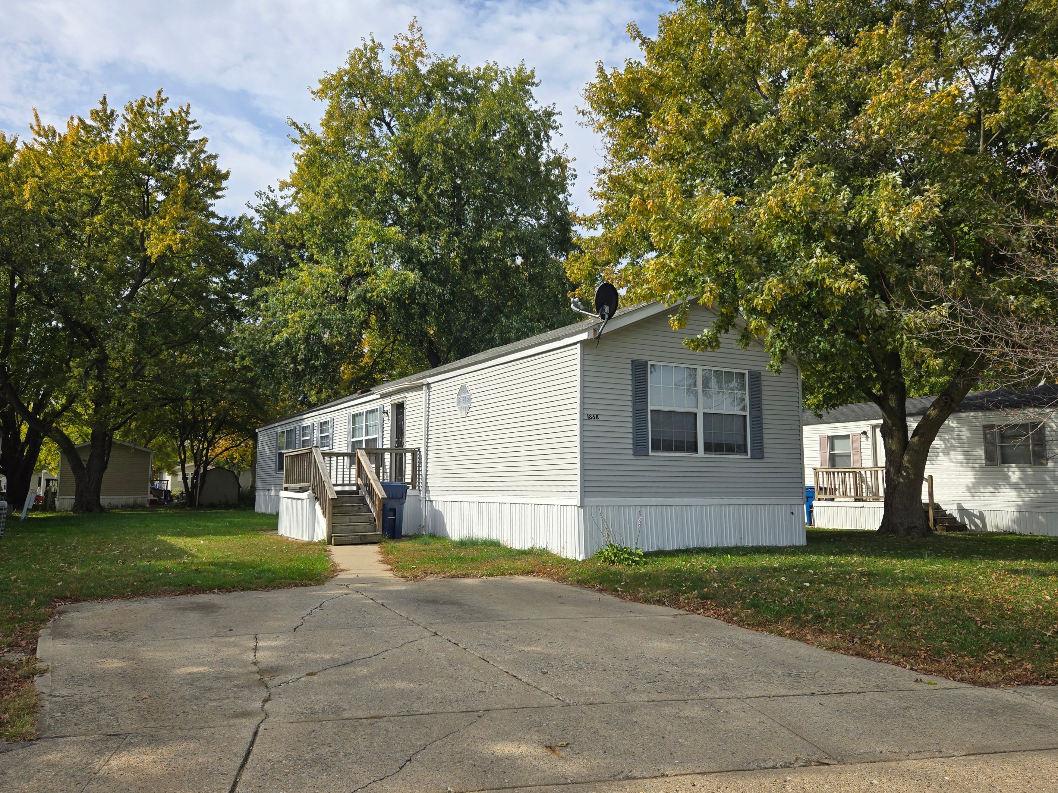 A photo of the home