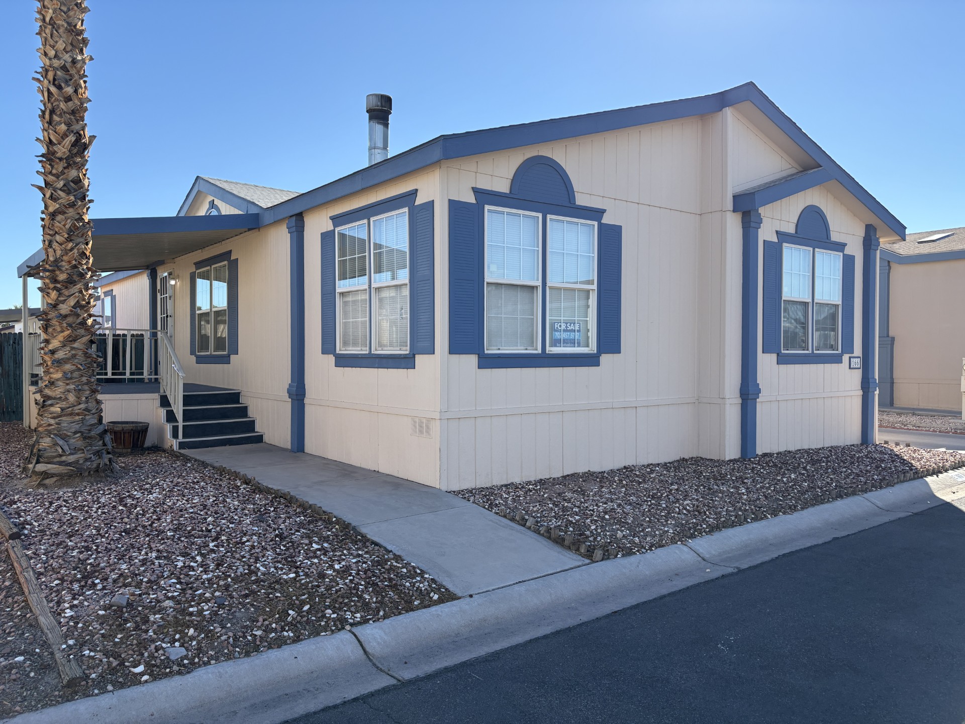A photo of the home