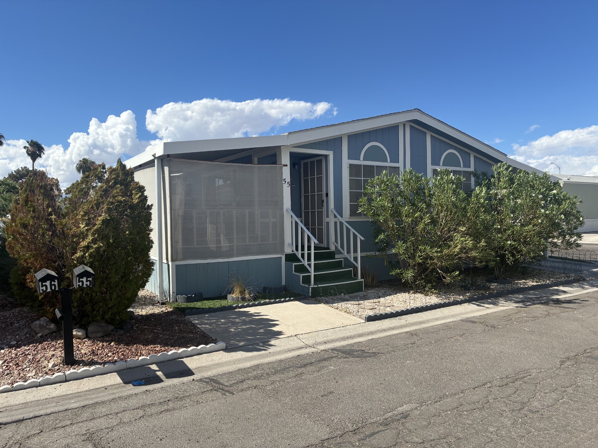 A photo of the home