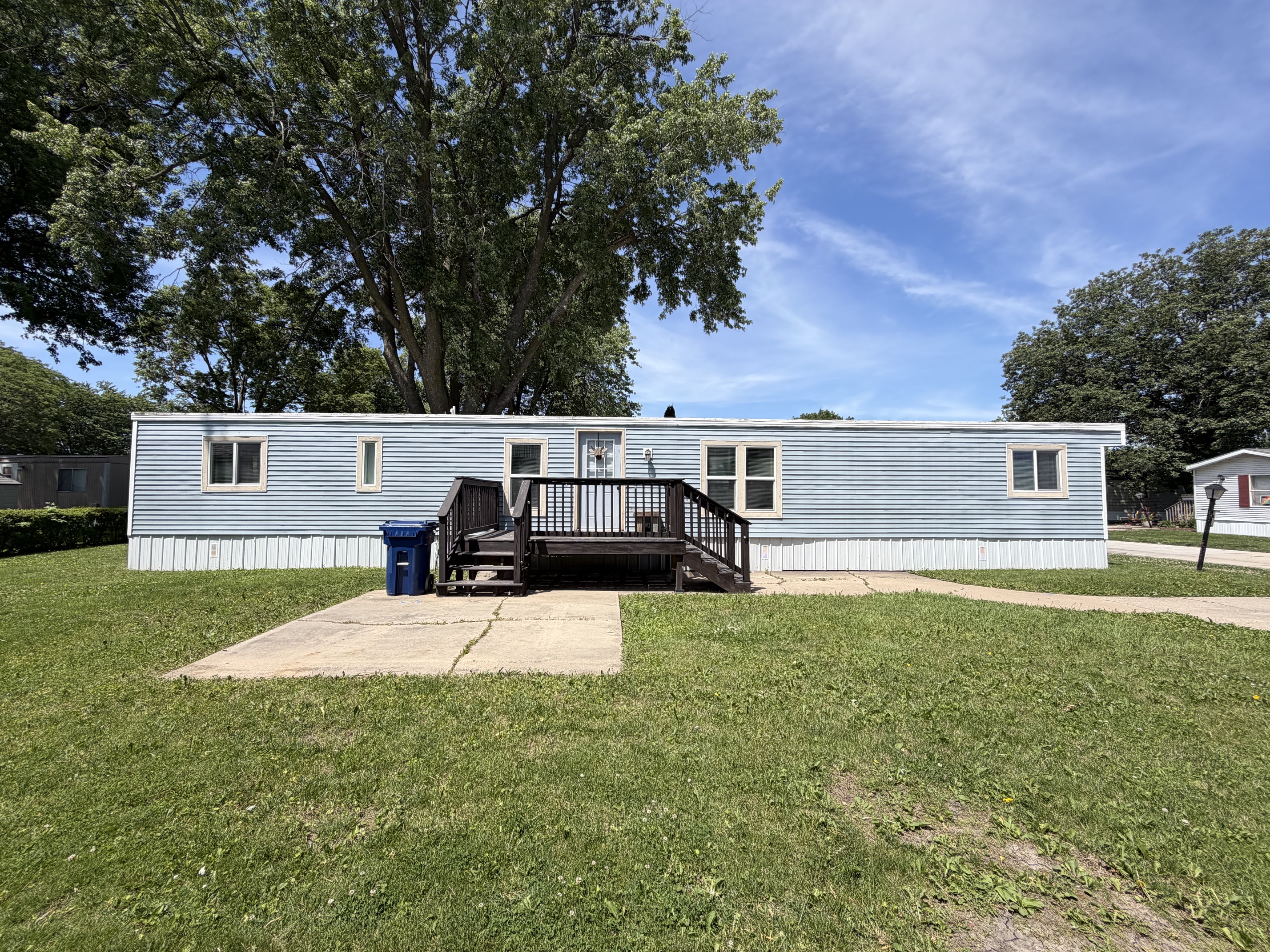 A photo of the home