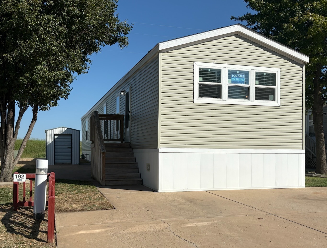 A photo of the home