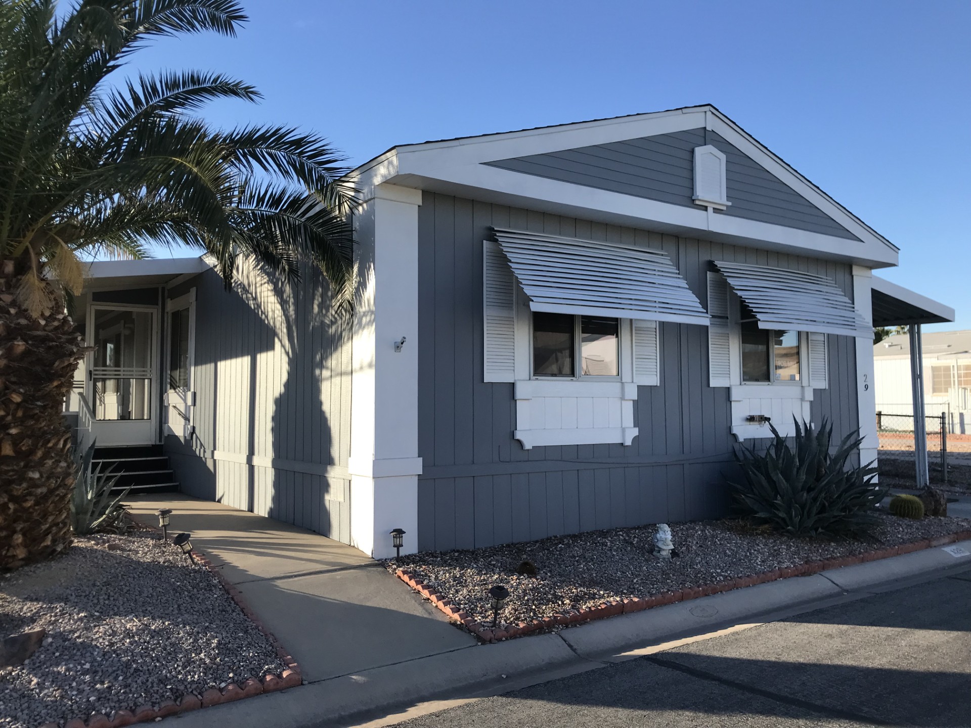 A photo of the home