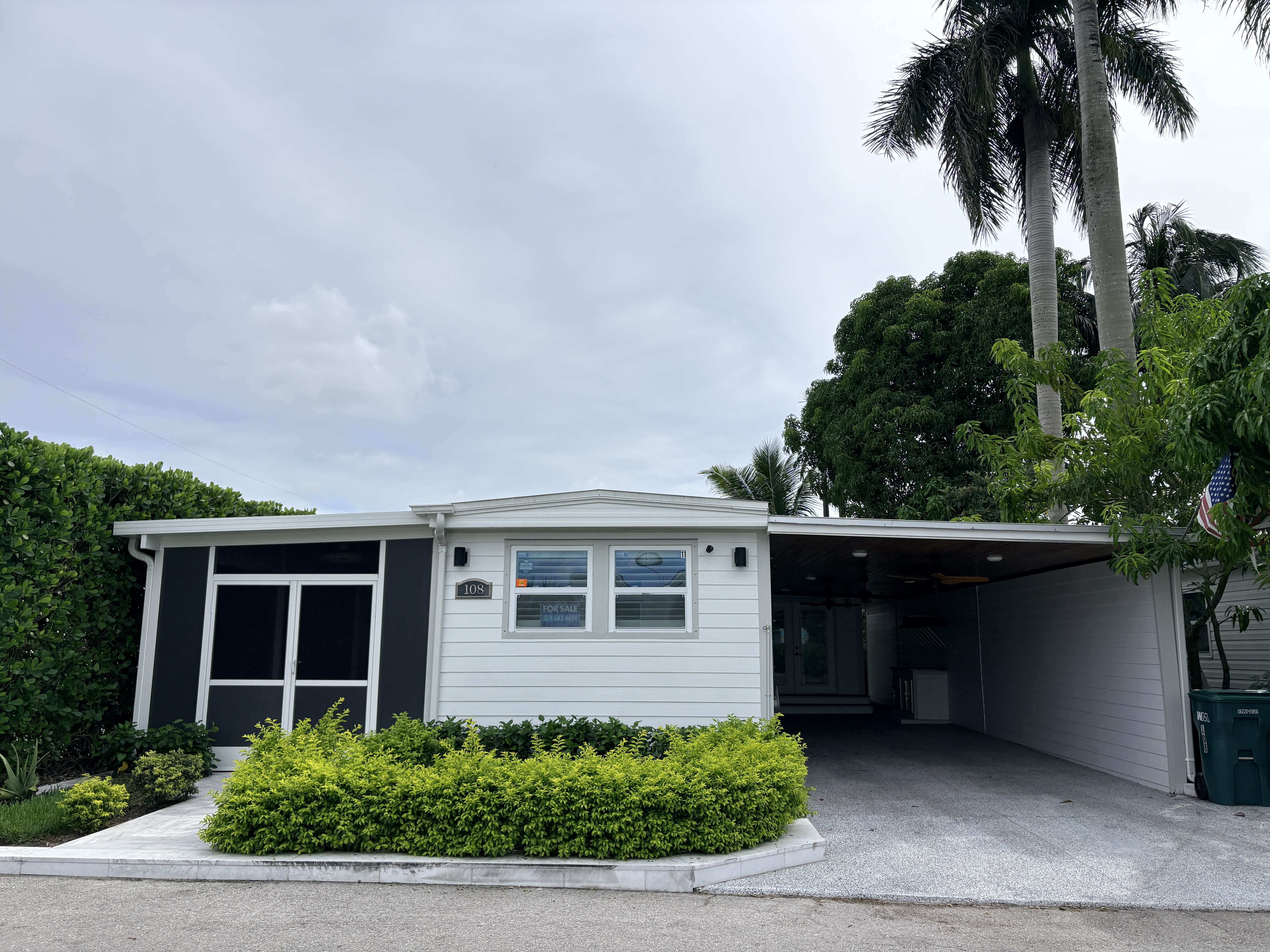 A photo of the home