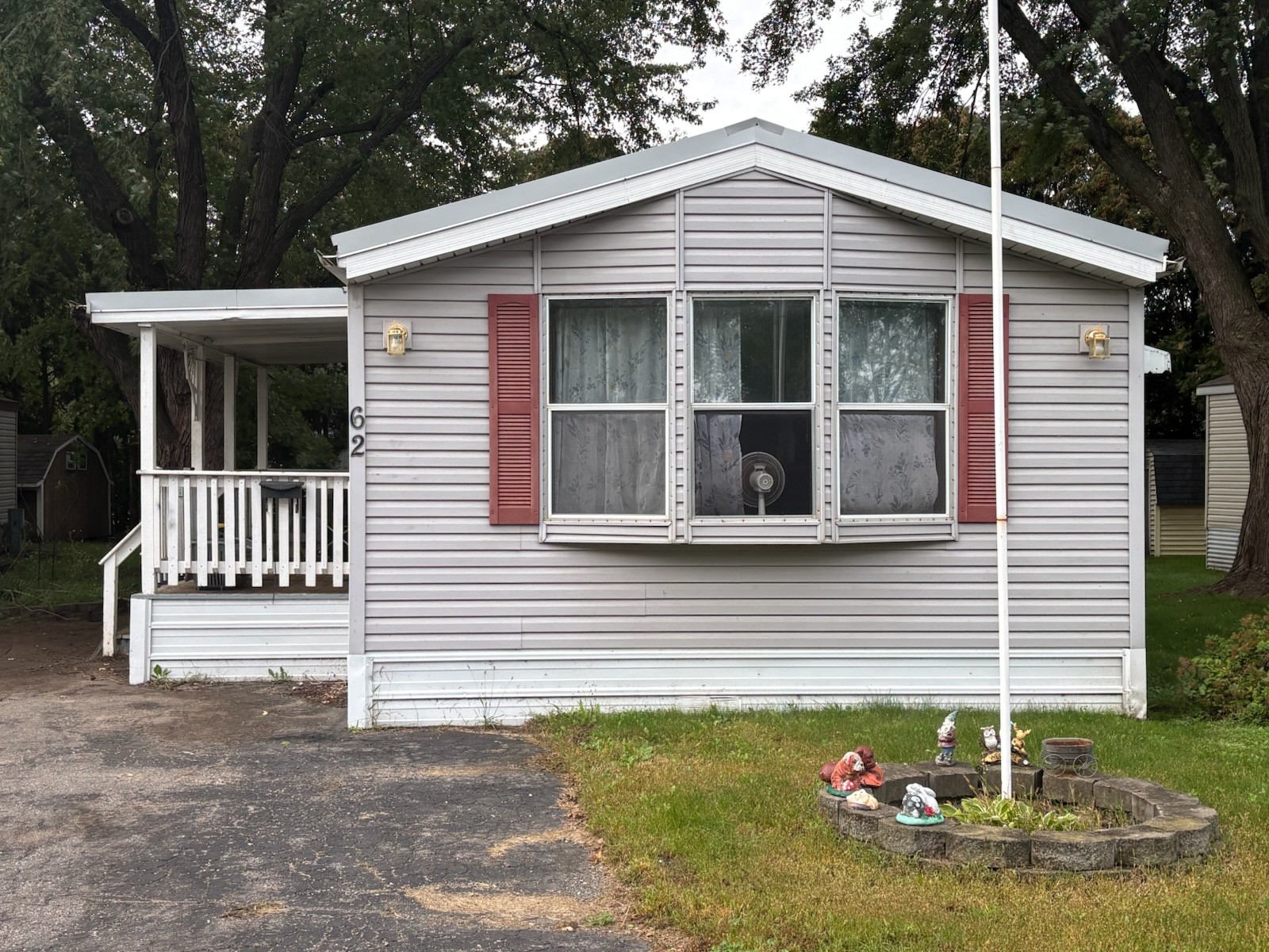 A photo of the home
