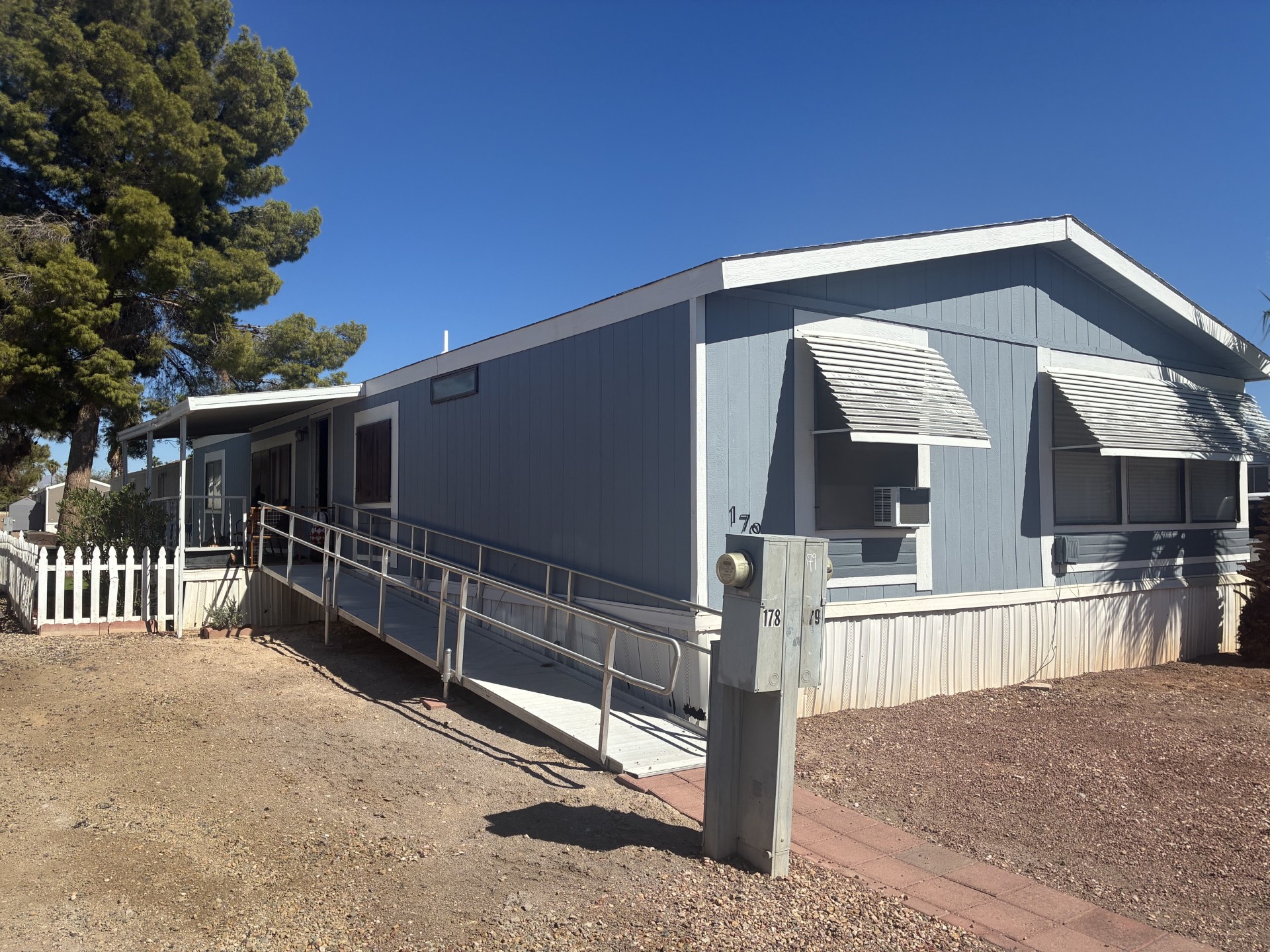 A photo of the home