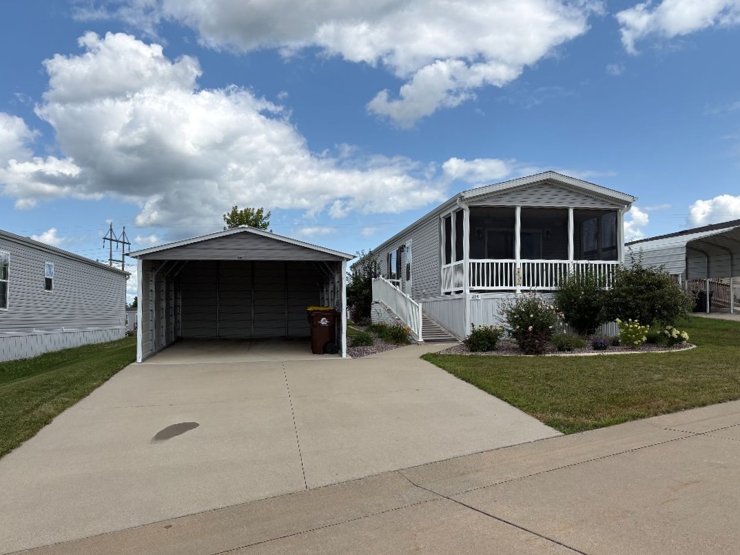 A photo of the home