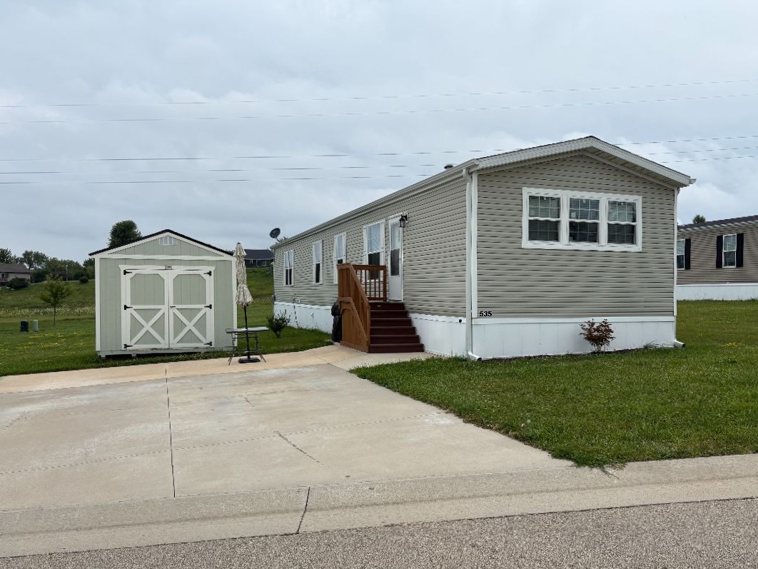 A photo of the home