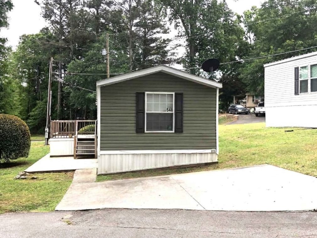 A photo of the home